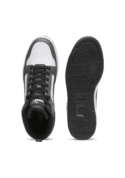 Puma Rebound V6 Bilekli Sneaker Spor Ayakkabı Gri/beyaz