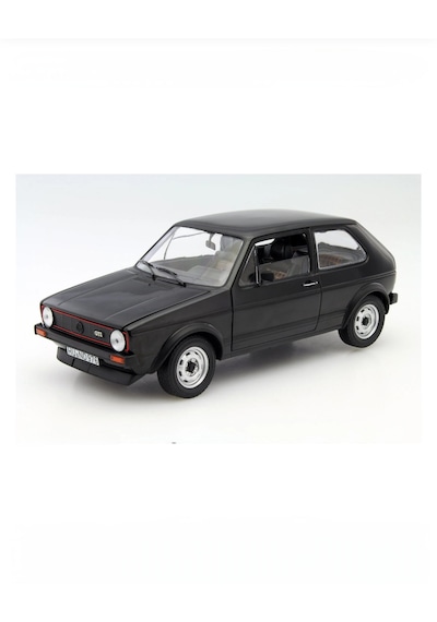 Norev 1:18 Ölçek 1976 Volkswagen Golf 1 Gtı Siyah Metal Model Araba