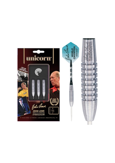 Unicorn John Lowe World Champion Ambassador % 90 Tungsten Çelik Uçlu Dart Oku