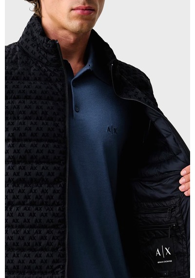 Armani Exchange Logolu Regular Fit Dik Yaka Fermuarlı Yelek Erkek Yelek Xm003511 Af19870 Ub101 Lacivert Armani Exchange Logolu Regular Fit Dik Yaka Fermuarlı Yelek Erkek Yelek Xm003511 Af19870 Ub101 Lacivert