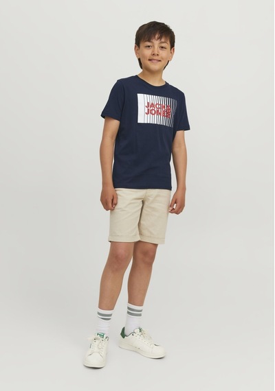 Jack & Jones Göğüs Baskılı Tişört - Corplogo 12237411 Navy Blazer Beyaz Jack & Jones Göğüs Baskılı Tişört - Corplogo 12237411 Navy Blazer Beyaz