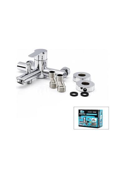 Knitex Kinetex Ktx-2640 Delta Banyo Bataryası Krom Aç Kapa Diğer