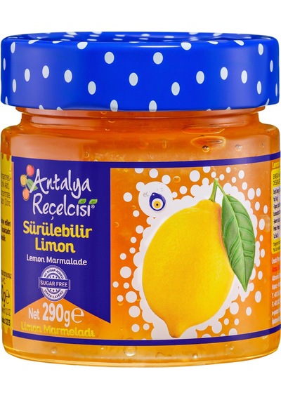 Antalya Reçelcisi Sürülebilir Limon Marmeladı 290 G