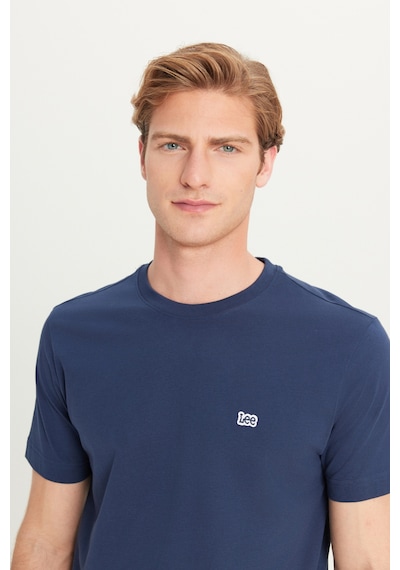 Lee Erkek T Shirt Ml60uf Q35 Lacivert Lacivert