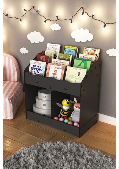 Toby Ahşap Montessori Kitaplık Bebek Çocuk Odası Eğitici 6 Bölmeli İskandinav Tarz Raflı Kitaplık Antrasit - 681074137 Antrasit Toby Ahşap Montessori Kitaplık Bebek Çocuk Odası Eğitici 6 Bölmeli İskandinav Tarz Raflı Kitaplık Antrasit - 681074137 Antrasit