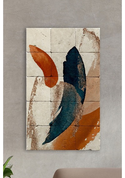 Modern Taş Tablo- Duvar Dekoru 30x50cm