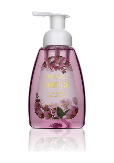 Nurxos 9556 Orkide Köpüren El Sabunu 8681124695567 350 ML