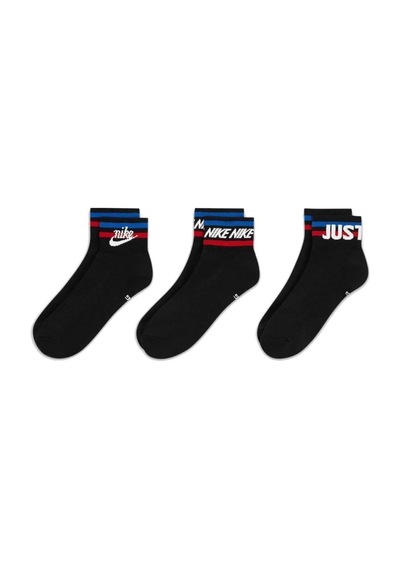 Nike Sportswear Everyday Essential Erkek Ankle 3"lü Çorap - Dx5080-195 Beyaz