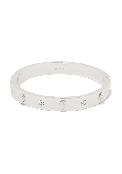 Kurt Geiger Eagle Head Brass Bilezik, Renkli Gümüş