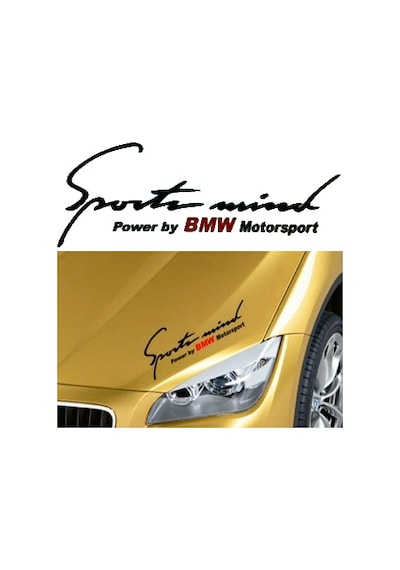 Power Motorsport Araba Sticker Yapıştırma