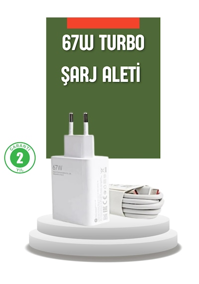 Znv Zenvia Mey İthalat 67 Watt Turbo Şarj Cihazı Redmi Note 10 11 12 Uyumlu Znv2025 Cmn