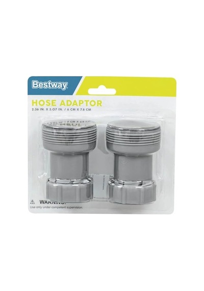 Ayrex Bestway Flowclear Yer Üstü Filtre Pompası Havuz Hortumu Adaptörü, Hortum Çapı 1,5 " 38 Mm Ölçer Ve 1,25"
