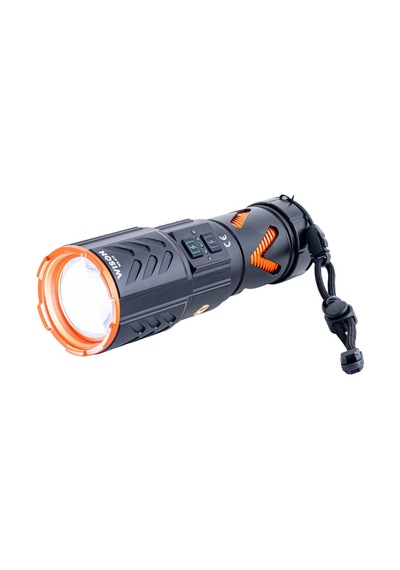 Şarj Edilebilir El Feneri - Wison - 3000 Lümen - 30 Watt Açık Gri