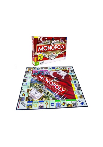 Monopoly Türkiye Sürümü Kutu Oyunu Aileler Ve Çocuklar İçin Eğlenceli Oyun 8 Yaş Ve Üzeri 2-6 Oyuncu