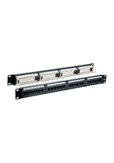 Netlink Patch Panel 24 Port Dolu Cat6 1U