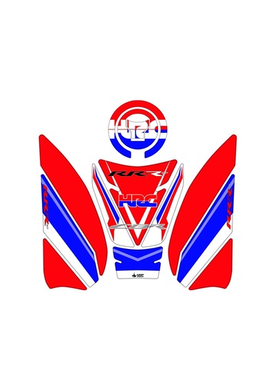 Grippatch Honda Cbr1000rr 2025 Uyumlu 13 Parça Tank Pad Seti Gc97