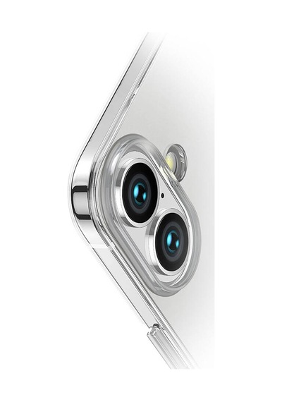 Apple iPhone 16 Plus Uyumlu Kılıf Magsafe Şarj Özellikli Transparan Sert Pc Wlons Pita Kapak Şeffaf