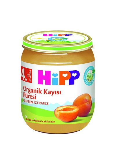Hipp Organik Kayısı Püresi 125 G - 7 Adet Tarı