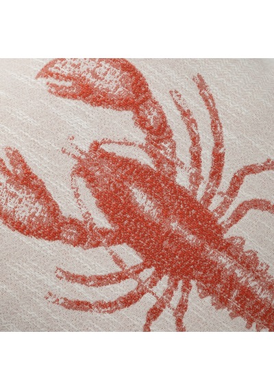 Mudo Home Marin Lobster Kırlent Turuncu 50x50 Cm