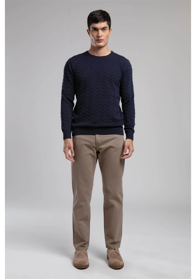 Lee Cooper Jefta Erkek O Yaka Kazak Lacivert-21064 Lacivert
