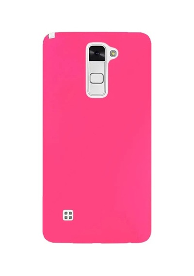 Zore Lg Stylus 2 Kılıf Omsy Premier Silikon Kapak - Gold