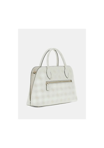 Guess Emelie Logo Kadın El Çantası-gp992806 Beyaz
