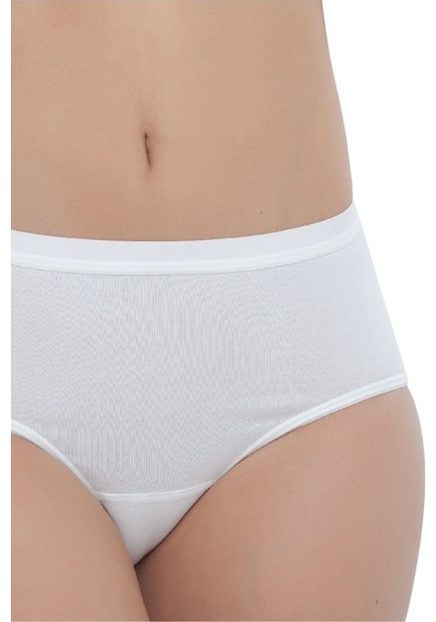 The Don Organic Blended Bayan High Rise Brief - Kalın Kenarlı Be