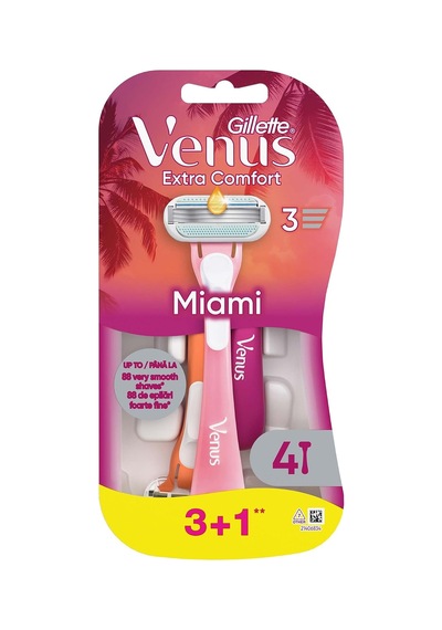 Smooth Miami Kadın Tıraş Bıçağı 4'lü