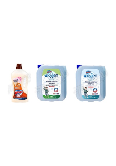 Bingo Ahşap Tem. 1 L + Çamaşır Suyu 4 Lt + Çam.suyu Oksijen 4 L 3'lü Set Diğer