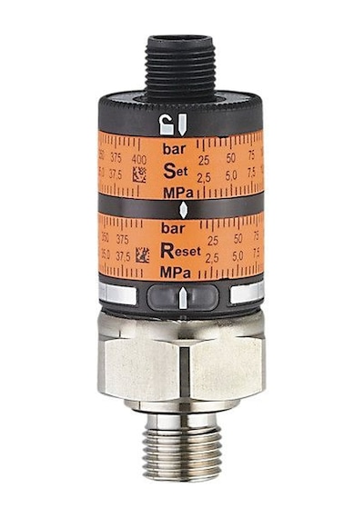 Ifm Pk6534 Pk-010-rfg14-hcpkg/us/ /w Pressure Sensor