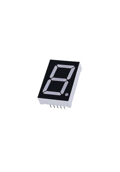 14mm Ortak Katot Siyah Yüzey Display - Kırmızı