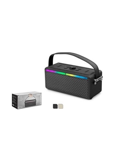 Hadron Siyah M82 Bluetooth Speaker 185-78-78mm