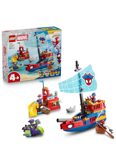 LEGO® ǀ Marvel Spidey ve İnanılmaz Arkadaşları Spidey Korsan Gemisi 11208 - 4 Yaş ve Üzeri Çocuklar için Oyuncak Yapım Seti (201P)