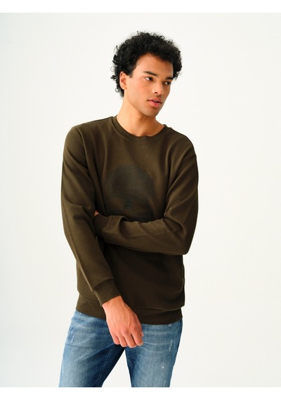Loft Erkek Sweatshirt Lf2037422 Haki