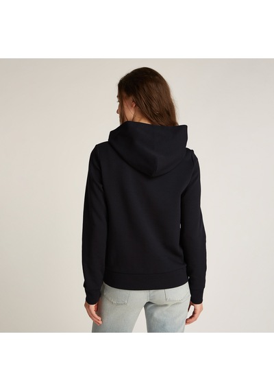 Calvin Klein Satin Regular Kadın Siyah Sweatshirtdüzk20k207954