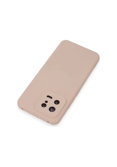 Newface - 764 - Xiaomi Mi 13 Kılıf Nano İçi Kadife Silikon - Csmo-tex - - Pudra