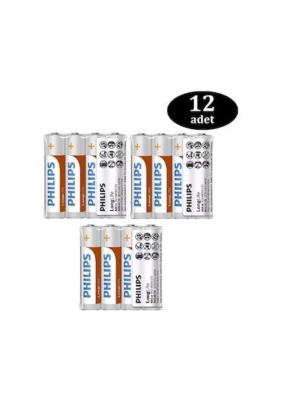 Longlife Aa R6 1.5v 12'li Kalem Pil
