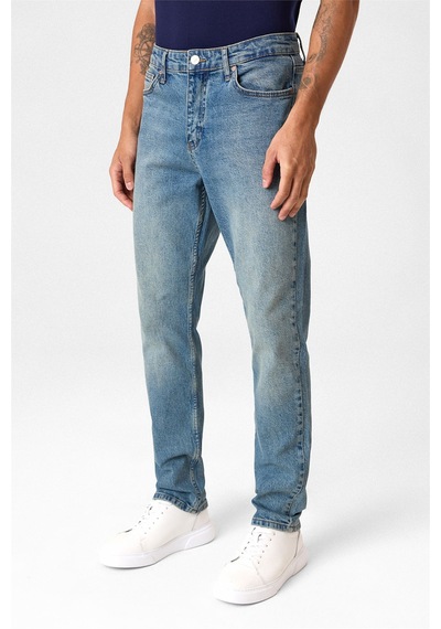 Back And Bond Açık Lacivert Denim Pantolon Çok Renkli
