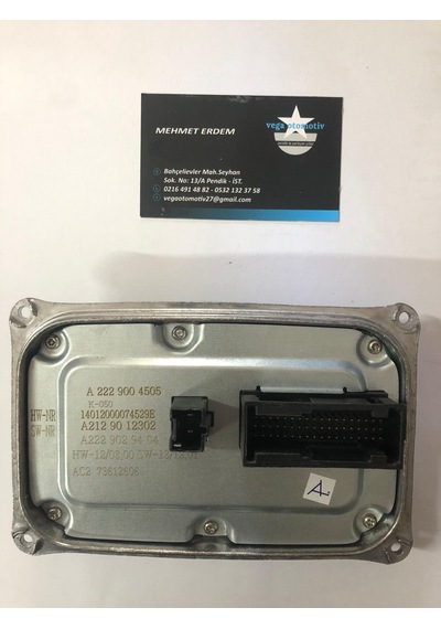 Mercedes W222 S Serisi- W205 C Serisi Far Beyni 2229004505