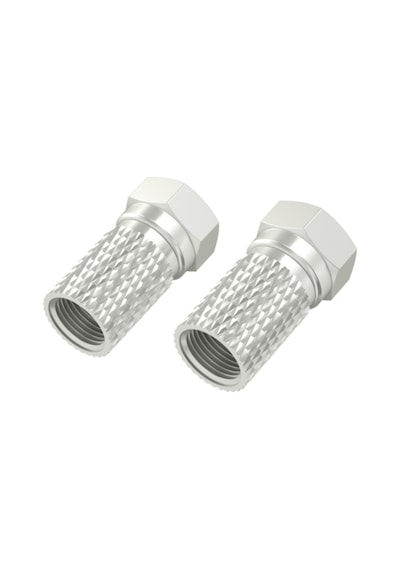 Hama Sat Kablosu Ucu F Fiş 6.5mm Vidalı 2 Parça