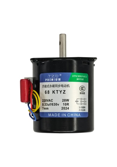 68 Ktyz 28w 10rpm 220v Ac Senkron Motor