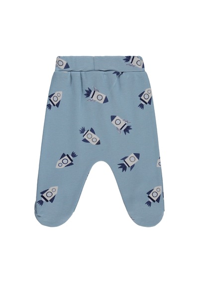 Civil Baby Roket Empirme 1-9 Ay Tek Alt Bebe - Mavi Buz Mavi