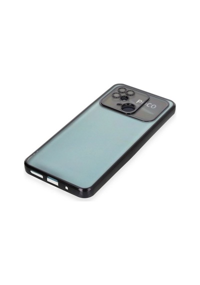Xiaomi Redmi 10c Kılıf Razer Lensli Silikon - Siyah Diğer