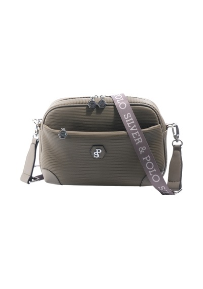 Silver Polo Sp1094 Kadın Çapraz Çanta Petek L.haki-y.yeşil