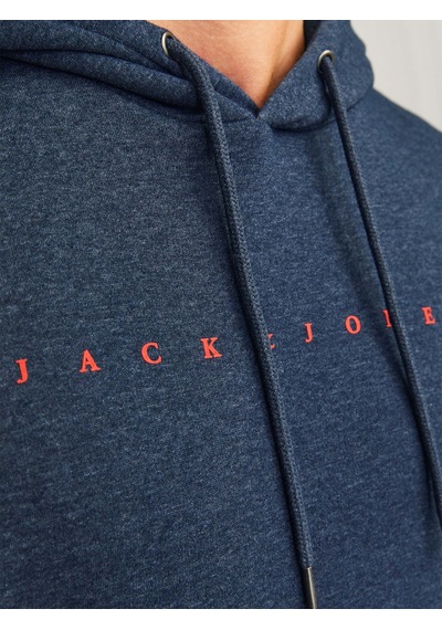 Jack & Jones Star Blocked Erkek Lacivert Sweatshirt 12256824-nb Lacivert