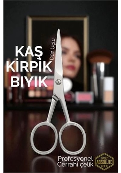 Kaş Kirpik Makası - Bıyık Makası