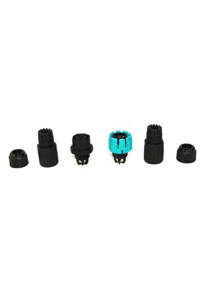 Wpı-m19-mf-05m16 Ip68 5 Pin Erkek-dişi Kablo Birleştirme Konnektrörü Ttf