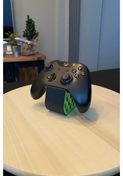 Kazanova Design Oyun Kolu Standı Siyah Yeşil Xbox Ve Ps5 Uyumlu Controller Tutucu