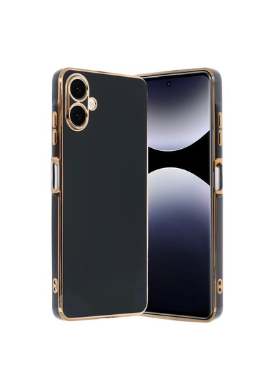 Samsung Uyumlu Galaxy A07 4g Uyumlu Volet Silikon - Siyah