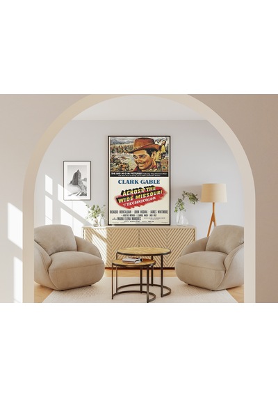 Across The Wide Missouri 1951 Poster